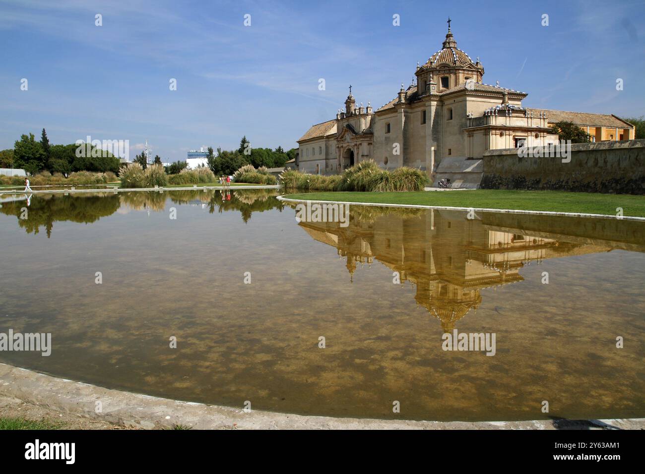 Séville, 02/10/2012. Visite guidée du monastère de Santa Maria de las Cuevas à l'occasion de la semaine de l'architecture. Photo : Vanessa Gomez. ARCHSEV. Crédit : album / Archivo ABC / Vanessa Gómez Banque D'Images