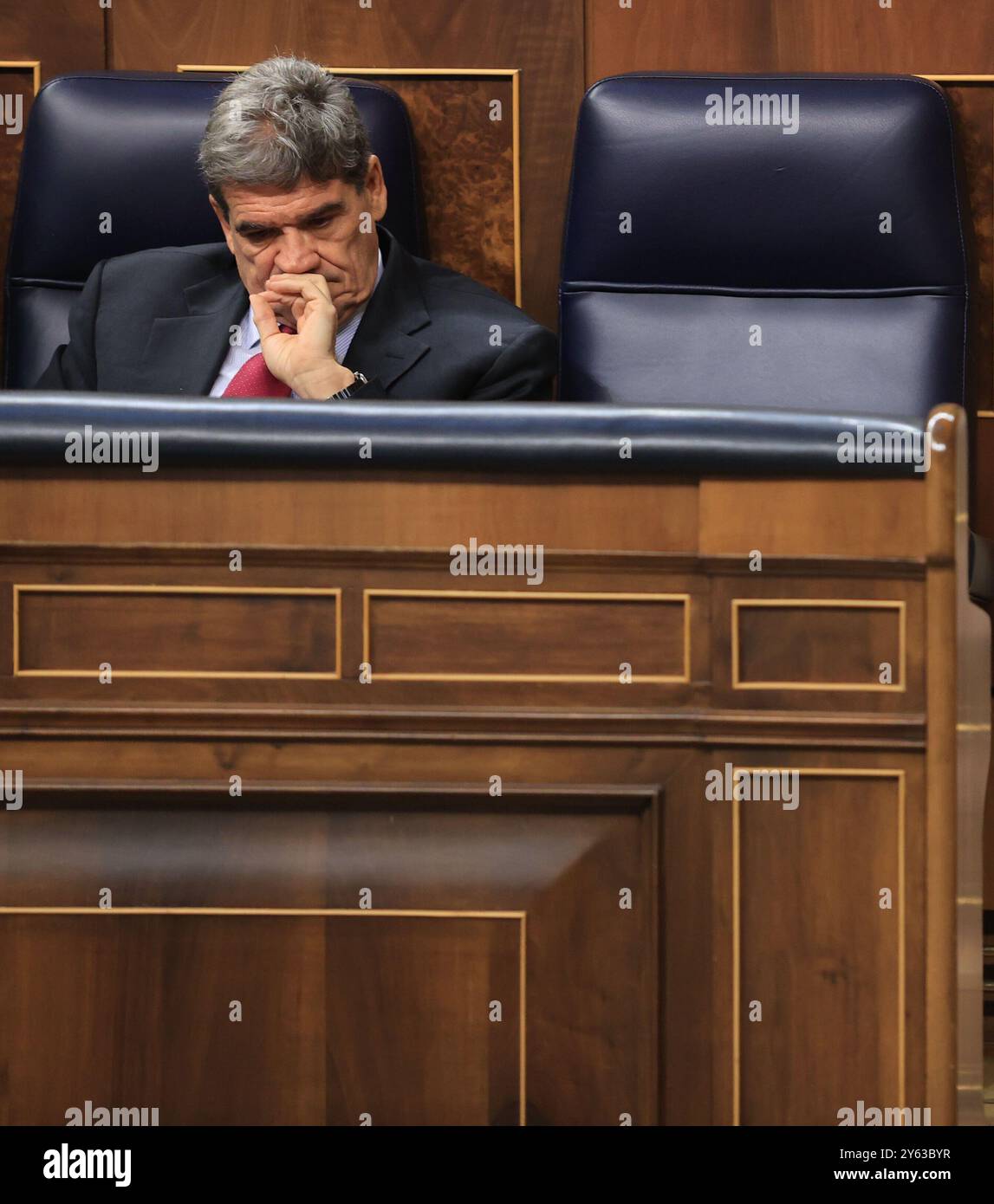 Madrid, 26/06/2024. Session plénière du Congrès des députés. Session de contrôle gouvernementale. Photo : Jaime García. ARCHDC. Crédit : album / Archivo ABC / Jaime García Banque D'Images