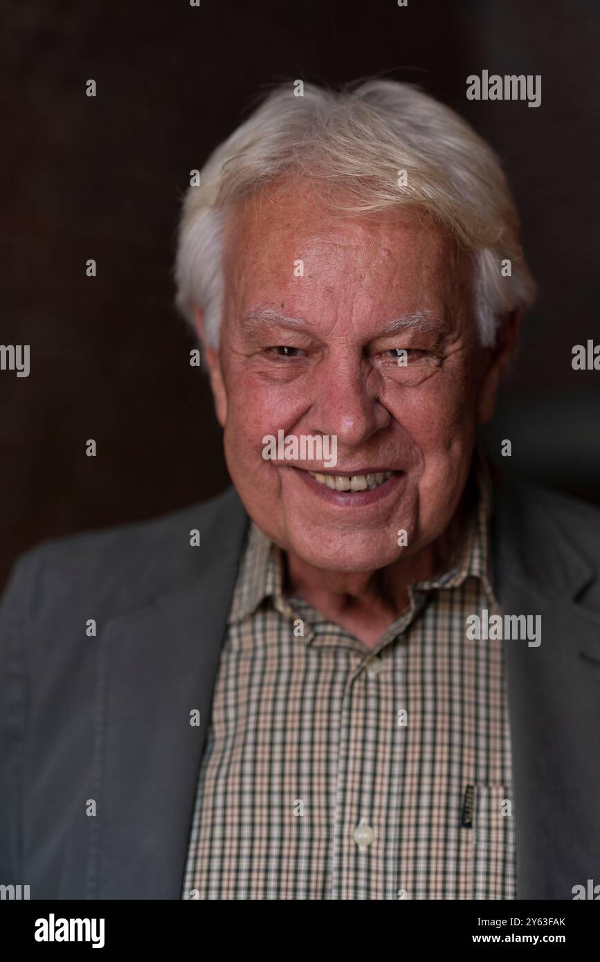 Madrid, 27/06/2024. Entretien avec Felipe González Márquez, au siège de sa fondation. Photographie Matias Nieto archdc. Crédit : album / Archivo ABC / Matías Nieto Koenig Banque D'Images