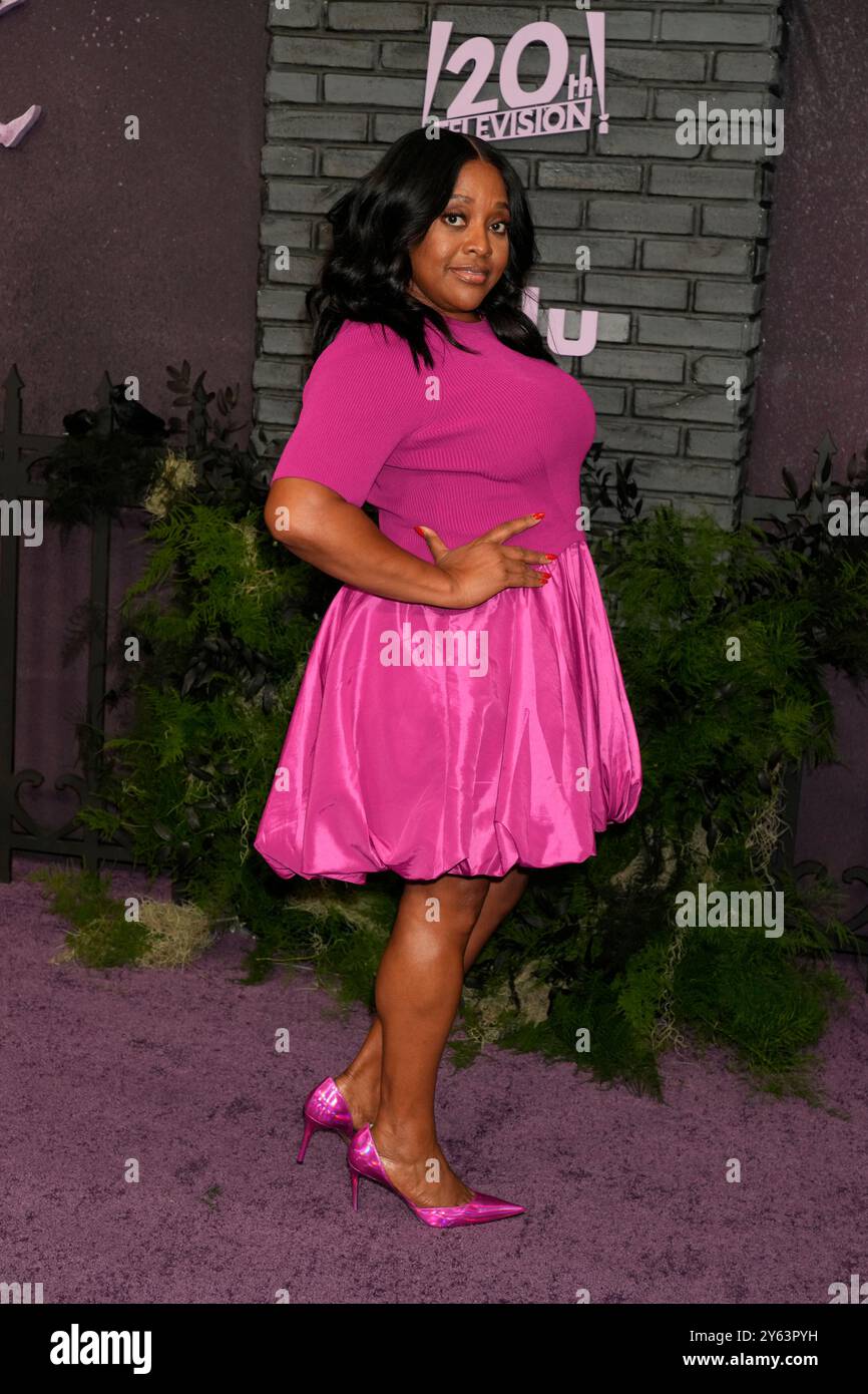 New York, États-Unis. 23 septembre 2024. New York, États-Unis. 23/09/24, New York, New York, États-Unis Sherry Shepherd assiste à la première Grotesquerie New York, qui se tient au Spring Studios 50 Varick Street, lundi 23 septembre 2024 à New York City Credit : Jennifer Graylock/Alamy Live News Banque D'Images