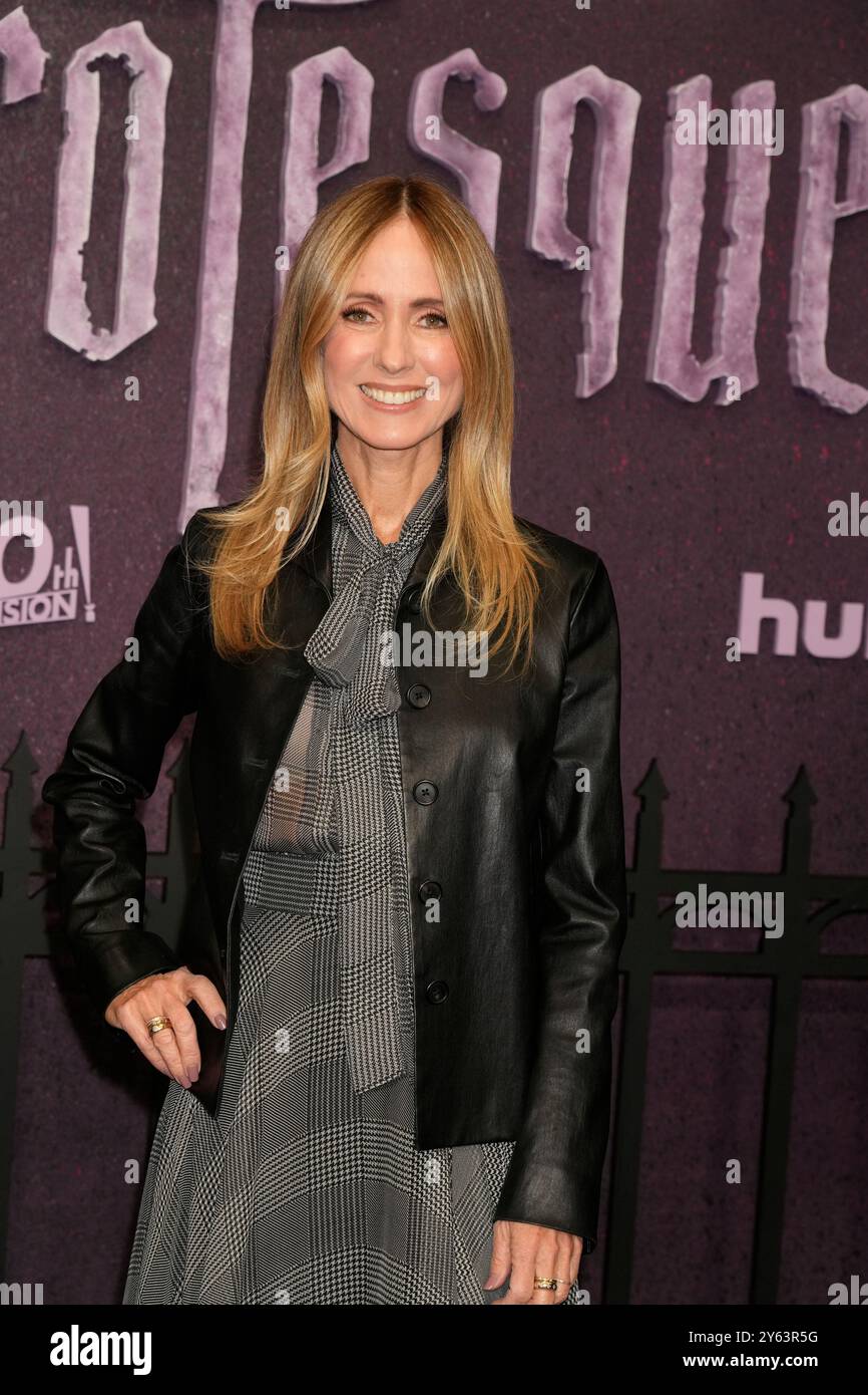 New York, États-Unis. 23 septembre 2024. New York, États-Unis. 23/09/24, New York, New York, États-Unis Dana Walden CO Président Disney Entertainment assiste à la première Grotesquerie New York, qui a lieu au Spring Studios 50 Varick Street, lundi 23 septembre 2024 à New York City Credit : Jennifer Graylock/Alamy Live News Banque D'Images