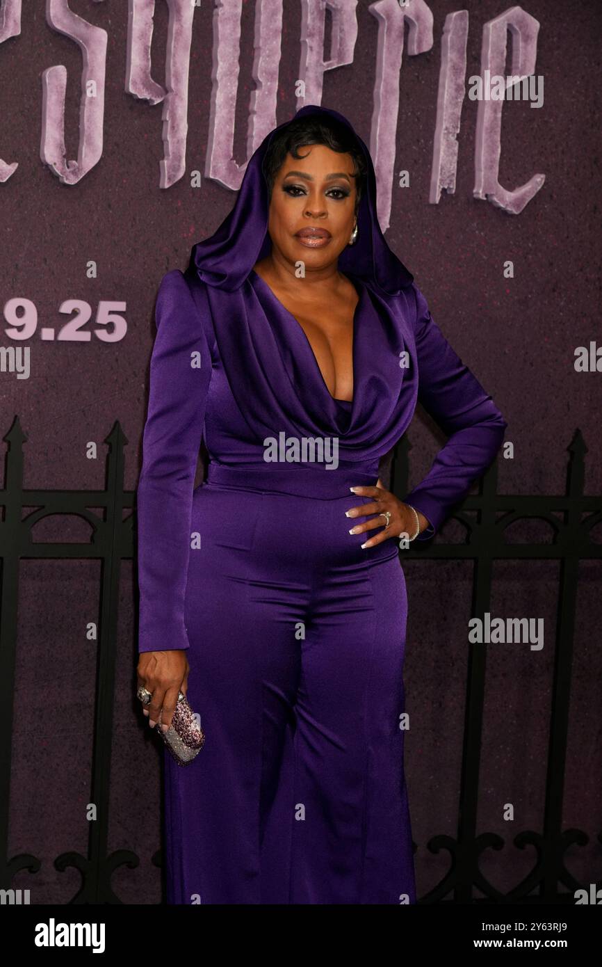 New York, États-Unis. 23 septembre 2024. New York, États-Unis. 23/09/24, New York, New York, États-Unis Niecy Nash Betts assiste à la première Grotesquerie New York, qui se tient au Spring Studios 50 Varick Street, lundi 23 septembre 2024 à New York City Credit : Jennifer Graylock/Alamy Live News Banque D'Images