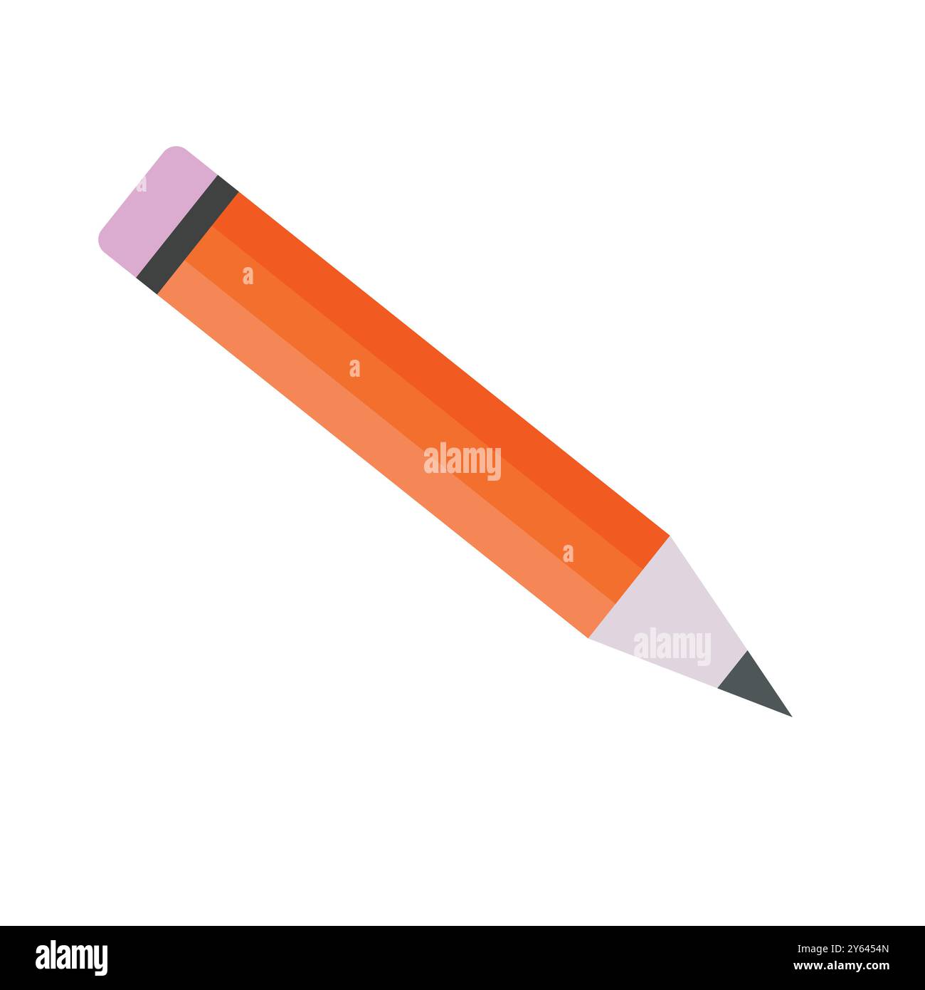 Crayon vectoriel, crayon réaliste, Illustration de Vecteur
