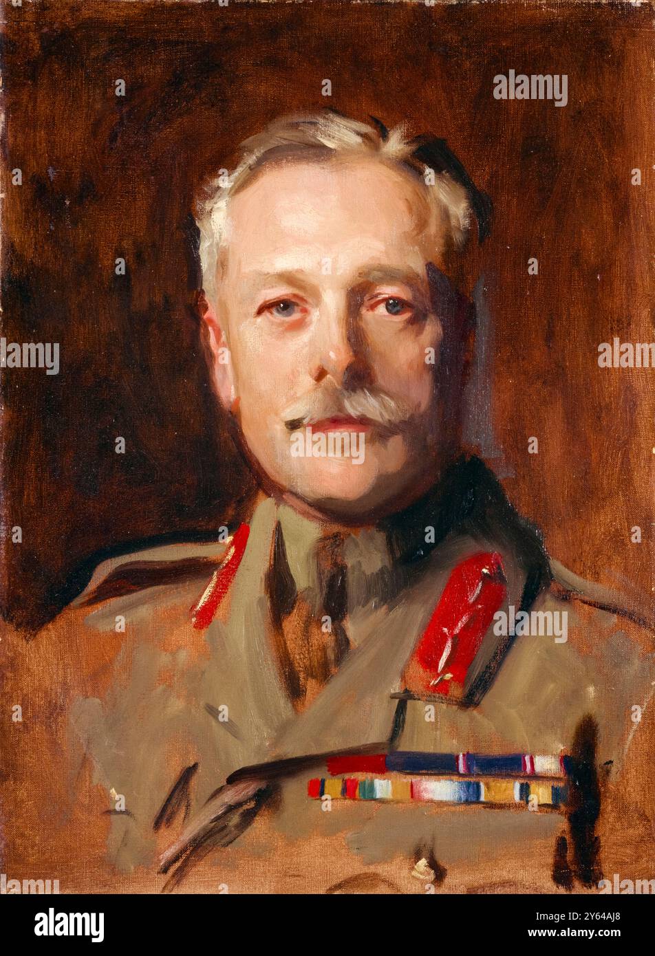 Maréchal Douglas Haig, 1er comte Haig (1861-1928), portrait peint à l'huile sur toile par John Singer Sargent, vers 1922 Banque D'Images