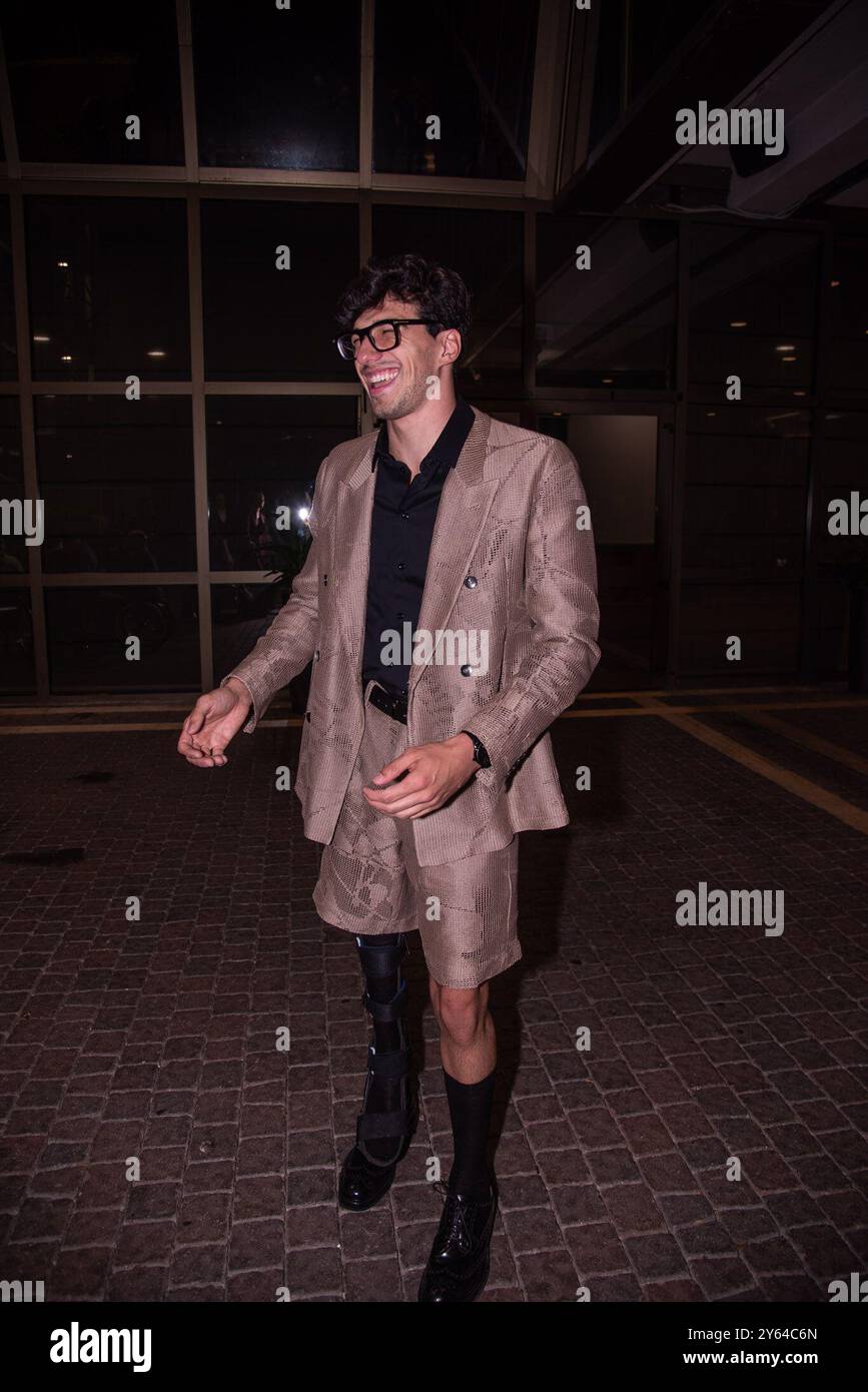 **PAS DE WEB ET DE JOURNAUX SEULEMENT POUR L'ITALIE** merveilleux le Gala des champions italiens sur la photo : Simone Barlaam Banque D'Images