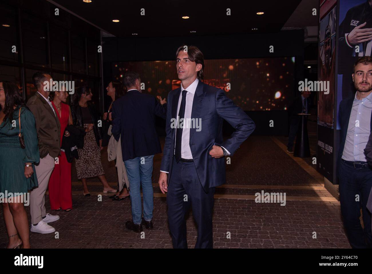 **PAS DE WEB ET DE JOURNAUX SEULEMENT POUR L'ITALIE** merveilleux le Gala des champions italiens sur la photo : Alessandro Onorato Banque D'Images