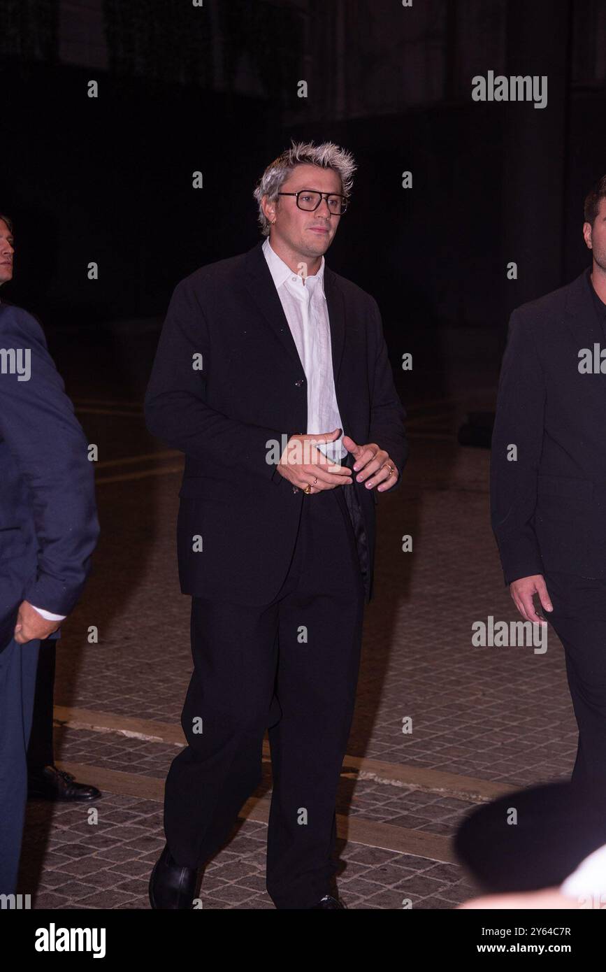 **PAS DE WEB ET DE JOURNAUX SEULEMENT POUR L'ITALIE** merveilleux le Gala des champions italiens sur la photo : Nicolò Martinenghi Banque D'Images