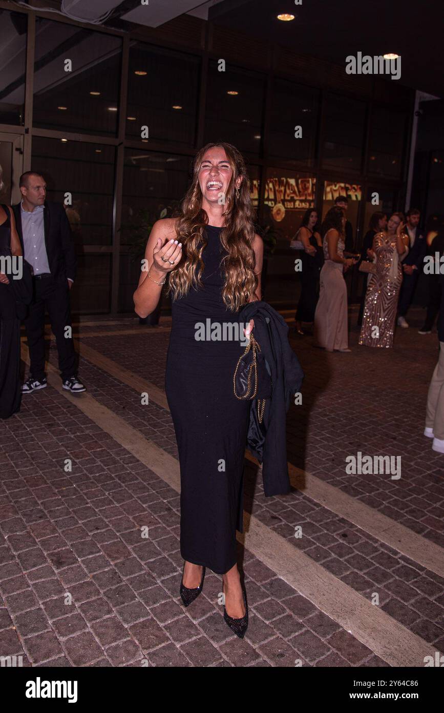 **PAS DE WEB ET DE JOURNAUX SEULEMENT POUR L'ITALIE** merveilleux le Gala des champions italiens sur la photo : Simona Quadarella Banque D'Images