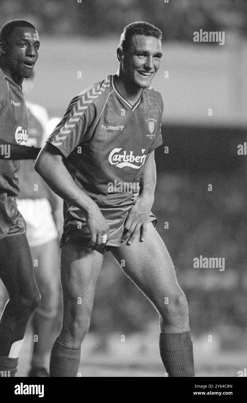 Vinnie Jones, défenseur du Wimbledon FC Banque D'Images