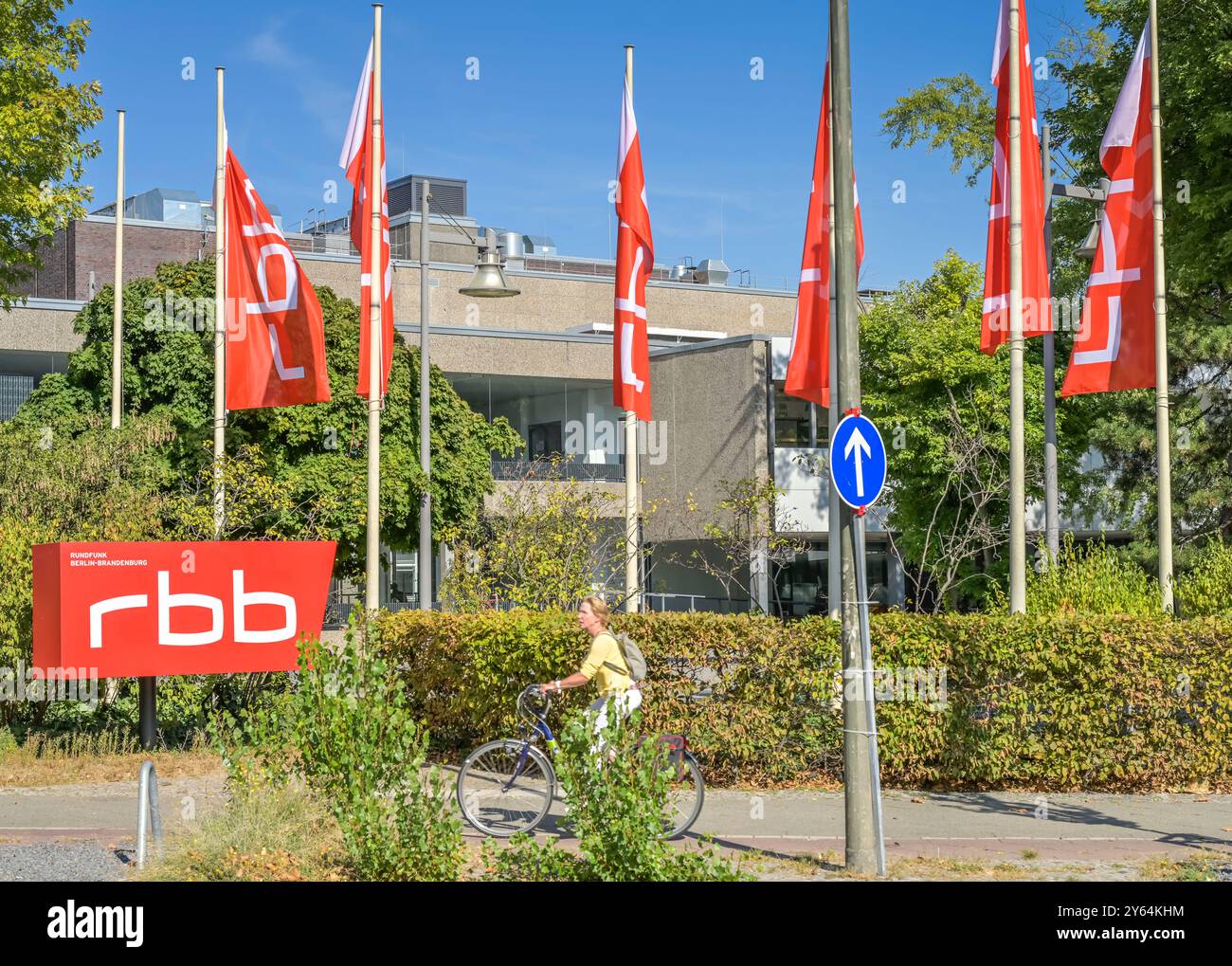 Inforadio, RBB, Masurenalle, Charlottenburg, Charlottenburg-Wilmersdorf, Berlin, Deutschland Banque D'Images