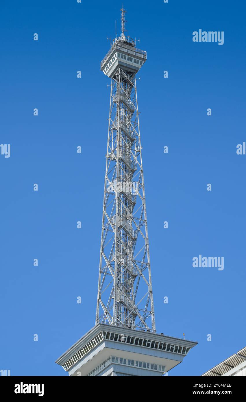 Funkturm, Messedamm, Westend, Charlottenburg, Berlin, Deutschland Banque D'Images