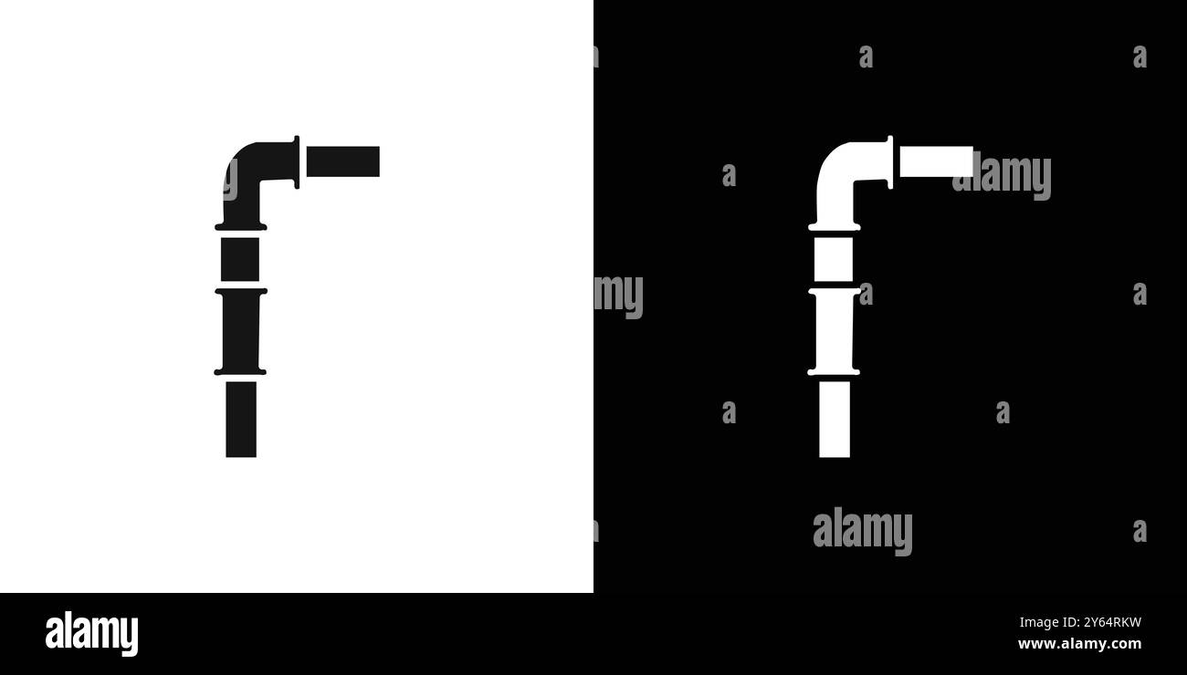 icône de tuyau signe graphique vectoriel linéaire ou symbole défini pour l'interface utilisateur de l'application web Illustration de Vecteur