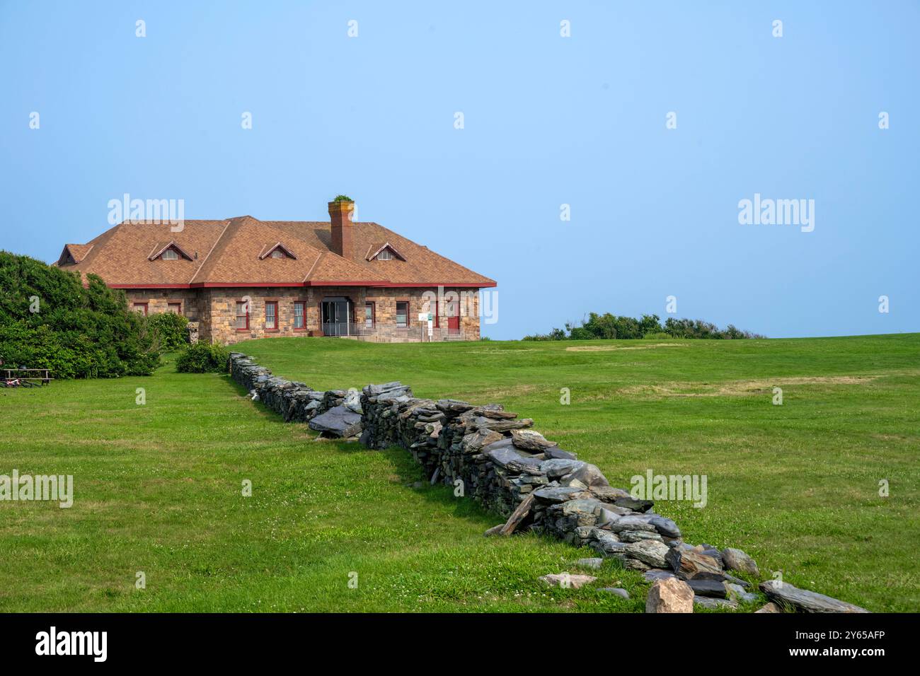 Rhode Island, États-Unis - 01 septembre 2024 : Brenton point State Park Newport Rhode Island Banque D'Images