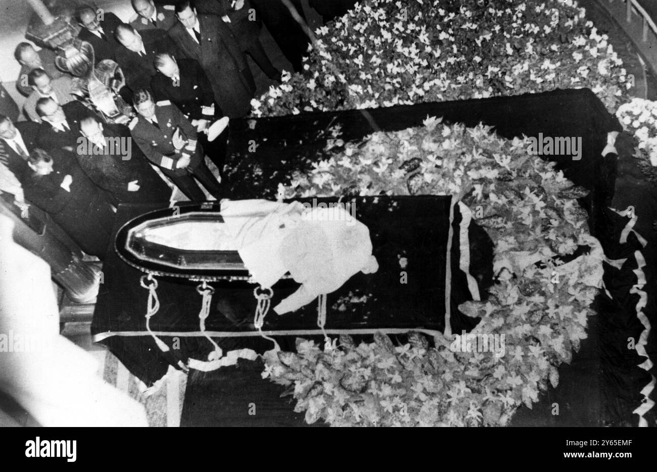 EVA Peron se trouvant dans l'état août 1952 aucune autre légende disponible Banque D'Images