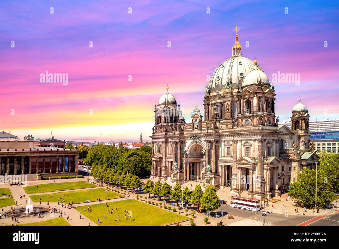 La Cathédrale de Berlin, Allemagne Banque D'Images