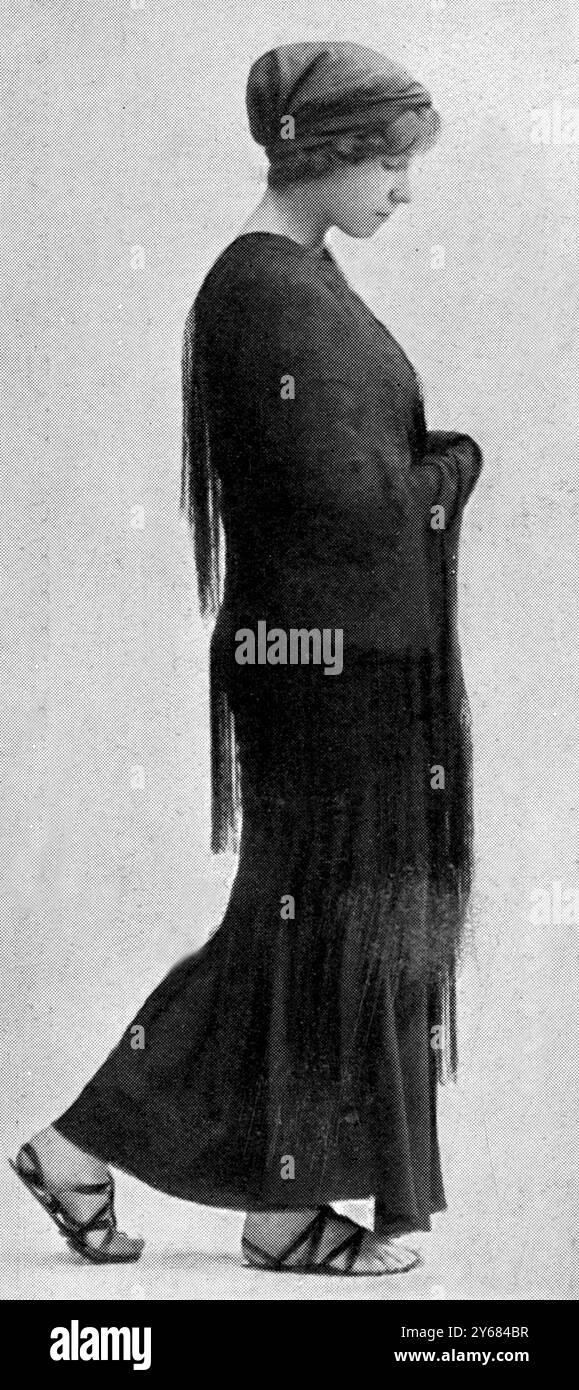 Miss Margaret Morris, une danseuse classique anglaise qui doit apparaître dans la reprise de 'Orpheus' 1910. Banque D'Images
