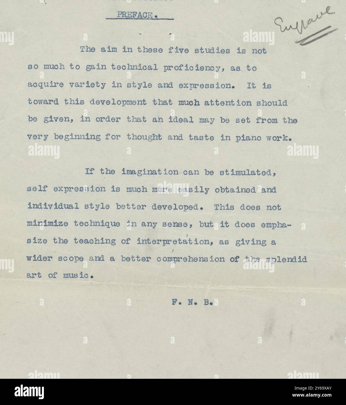 Musique 1800-1900, manuscrits de musique, Barbour, Florence Newell. Etudes pour le pianoforte, Barbour, Florence Newell., 1800 - 1900, Schmidt, Arthur Paul, édition musicale, musique populaire, écriture et édition, partitions, musique, États-Unis, 19e siècle, musique, États-Unis, manuscrits, États-Unis, manuscrits Banque D'Images