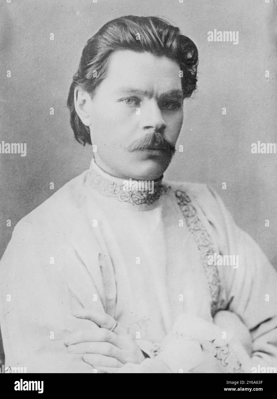 Maxim Gorky, 2/7/10, négatifs verre, 1 négatif : verre ; ou plus petit. Banque D'Images