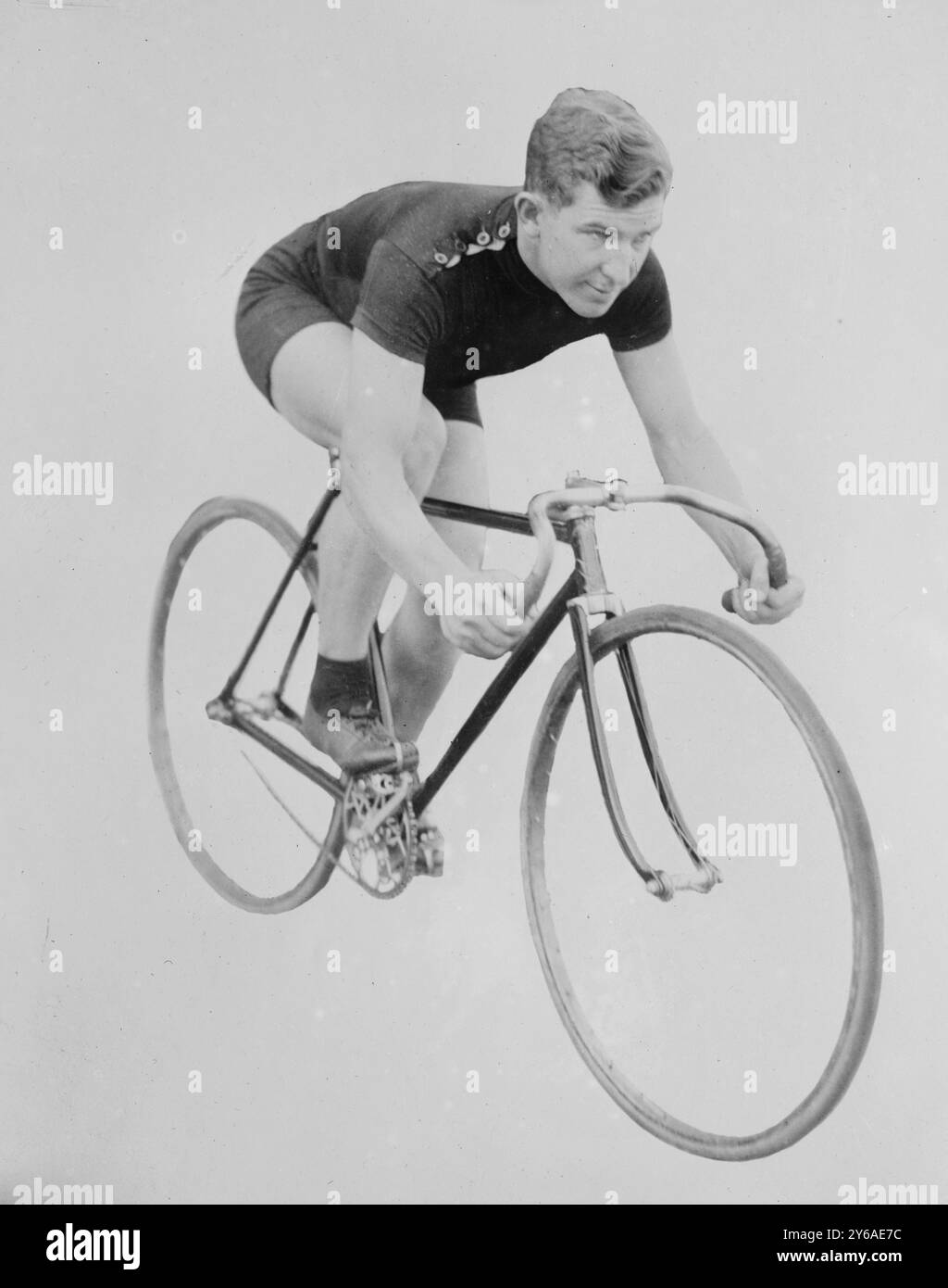 Jackie Clark, 12/4/12, 12/04/1912, cyclisme, négatifs en verre, 1 négatif : verre ; ou plus petit. Banque D'Images Jackie Clark, 12/4/12, 12/04/1912, cyclisme, négatifs en verre, 1 négatif : verre ; ou plus petit. Banque D'Images