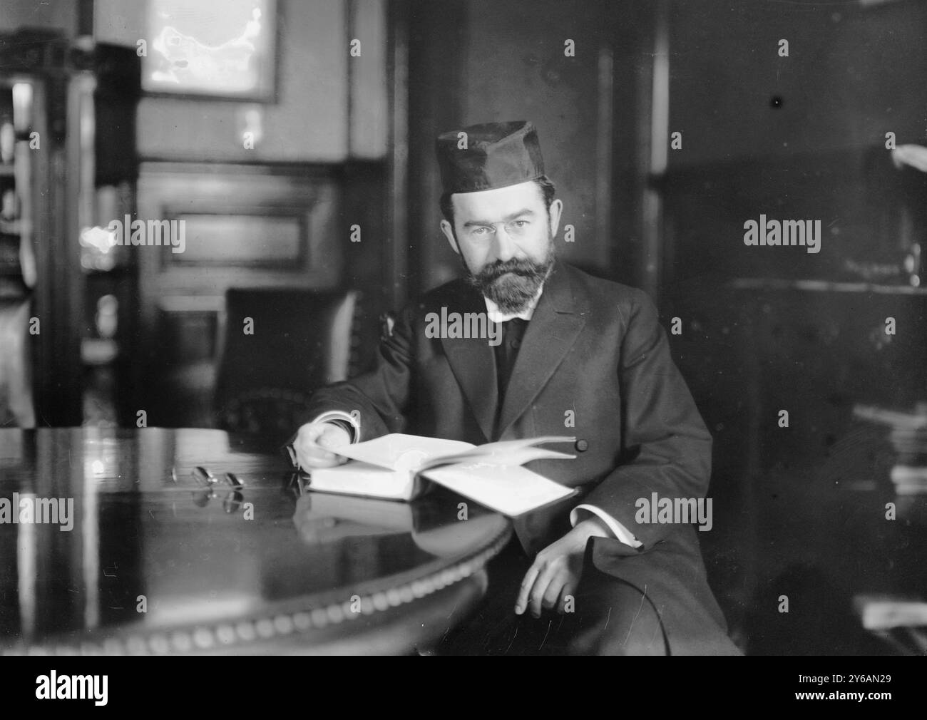 Rabbi Hertz, négatifs en verre, 1 négatif : verre ; ou plus petit. Banque D'Images