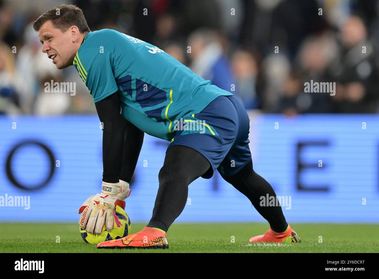 Roma, Italie. 08 avril 2023. Foto Alfredo Falcone/LaPresse 08 Aprile 2023 - Roma, Italia - sport, calcio - Lazio vs Juventus - Campionato Italiano di calcio Serie A TIM 2022/2023 - Stadio Olimpico. Nella foto : Wojciech Szczesny (Juventus) Foto Alfredo Falcone/LaPresse 08 avril 2023 Rome, Italie - sport, football - Lazio vs Juventus - Championnat italien de football Serie A 2022/2023 - stade Olimpic. Sur la photo : Wojciech Szczesny (Juventus) crédit : LaPresse/Alamy Live News Banque D'Images