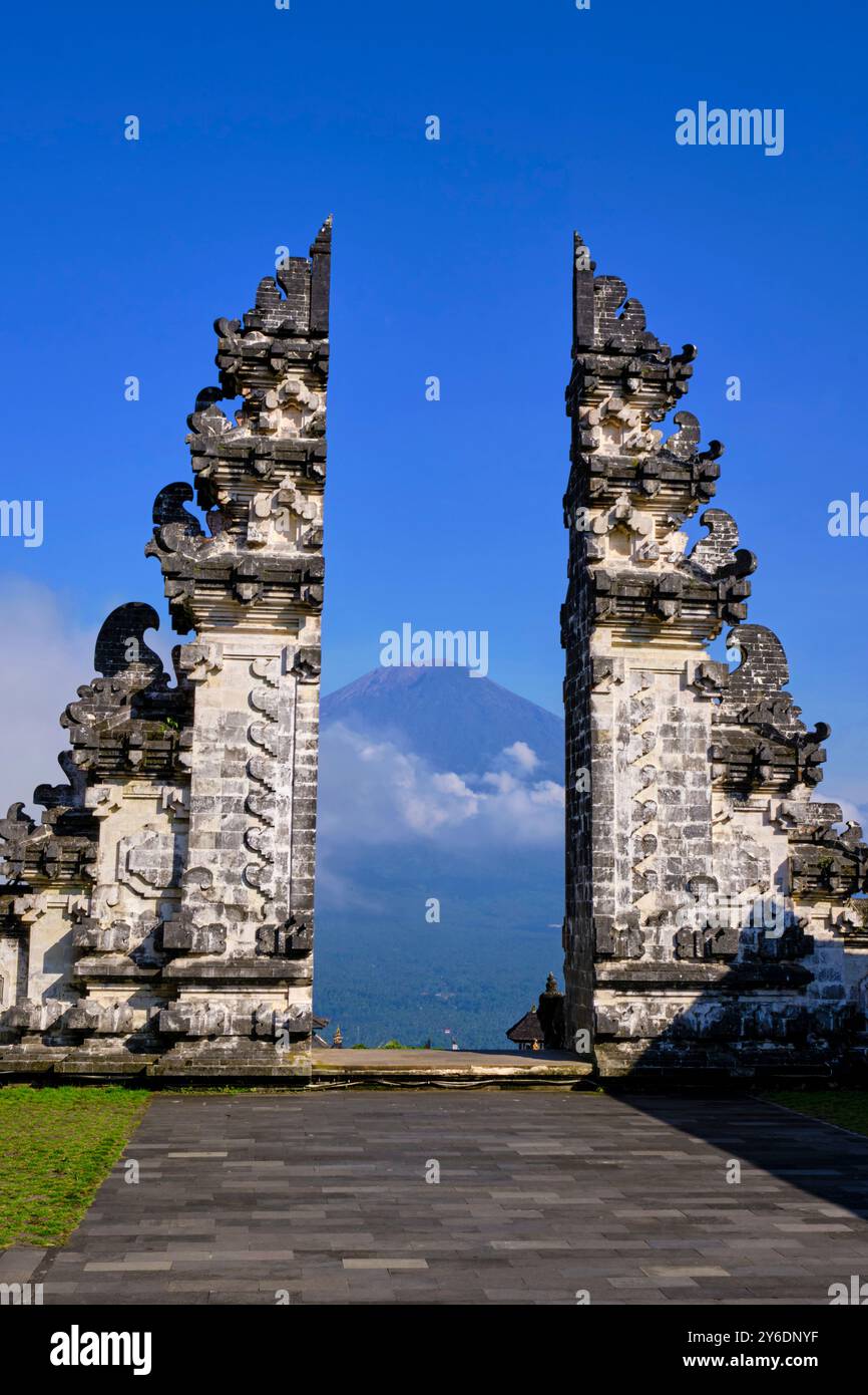 Indonésie, Bali, Amlapura, temple Pura Lempuyang, temple des réseaux sociaux Banque D'Images