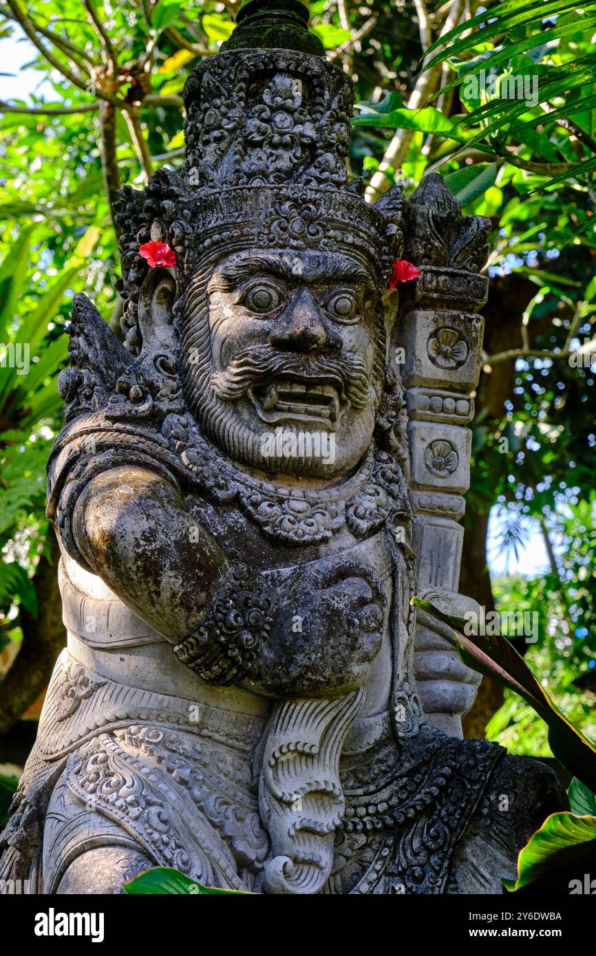 Indonésie, île de Bali, ville d'Ubud, palais d'Ubud Banque D'Images