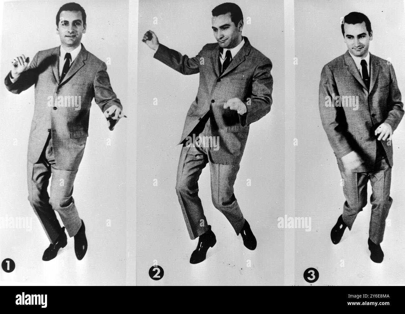 DANSE BOSSA NOVA BOB ROBERTS ; 13 DÉCEMBRE 1962 Banque D'Images