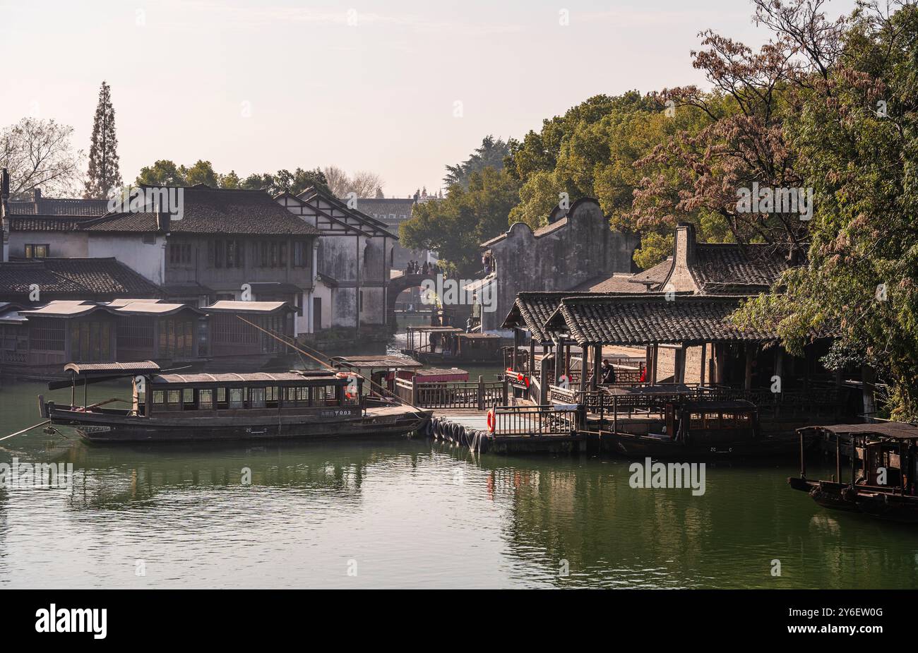 Monuments de Wuzhen, Chine Banque D'Images