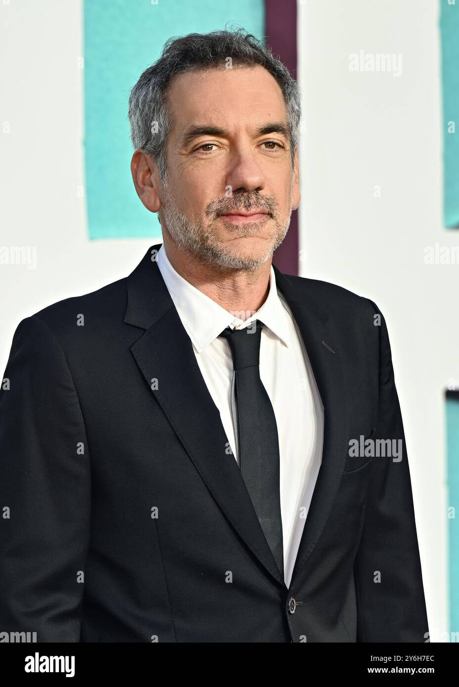 LONDRES, ROYAUME-UNI. 25 septembre 2024. Todd Phillips assiste à la première de Joker : folie à deux UK au Cineworld Leicester Square à Londres. (Photo de 李世惠/Voir Li/Picture Capital) crédit : Voir Li/Picture Capital/Alamy Live News Banque D'Images