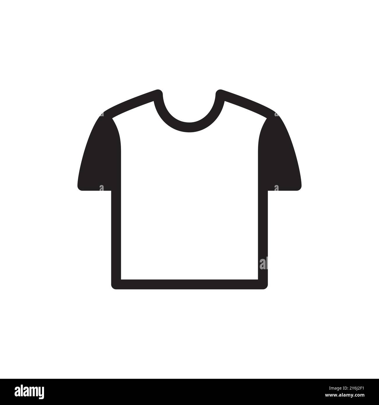 vecteur de conception de logo de style minimaliste de la mode de chemise Illustration de Vecteur