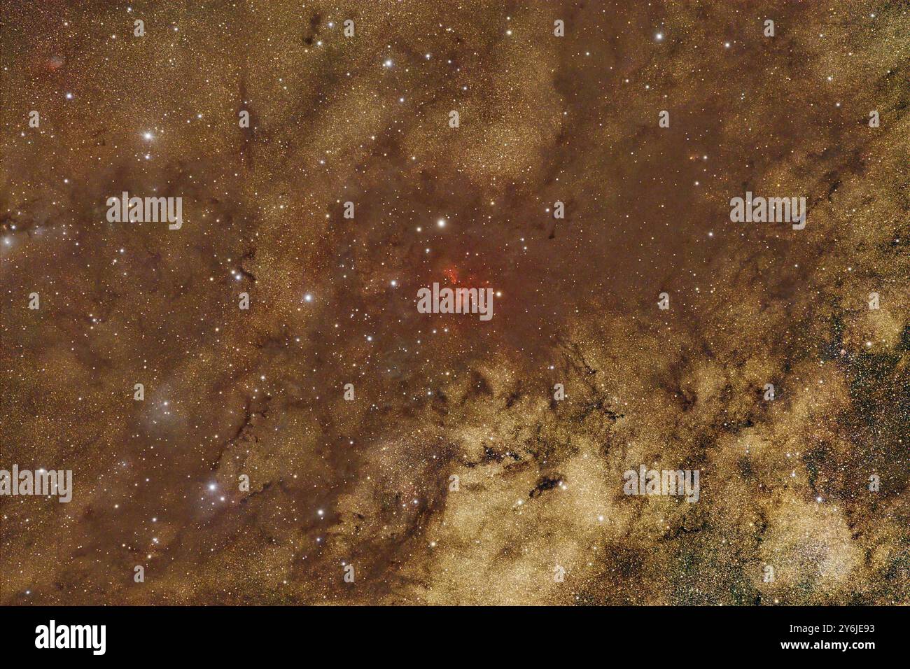 Westerhout 40, SH2-64 (champ large) Banque D'Images