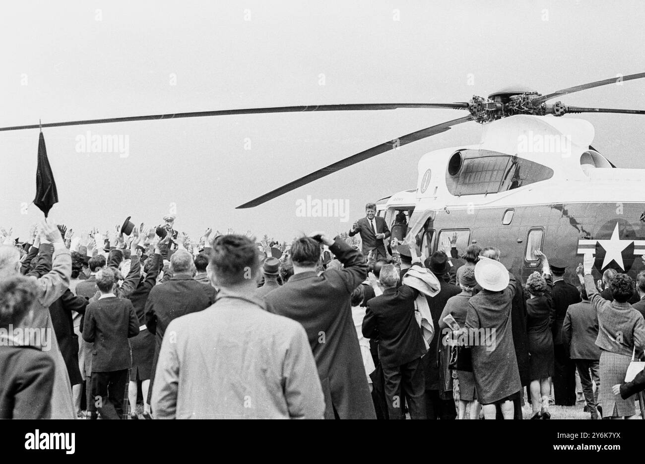 JFK en Irlande juin 26-29 1963 Banque D'Images