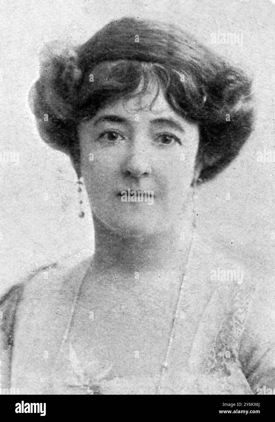 À bord du 'Titanic' dans la Grande catastrophe : passagers notables. Lady Cosmo Duff-Gordon (connue sous le nom de Lucile) épouse de Sir Cosmo Duff-Gordon, Bt. 20 avril 1912 Banque D'Images