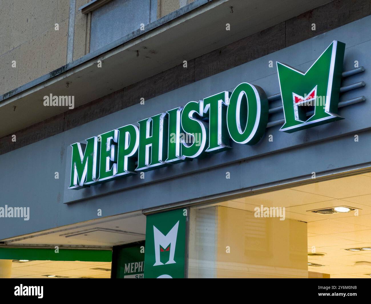 Nom de marque Mephisto Banque D'Images