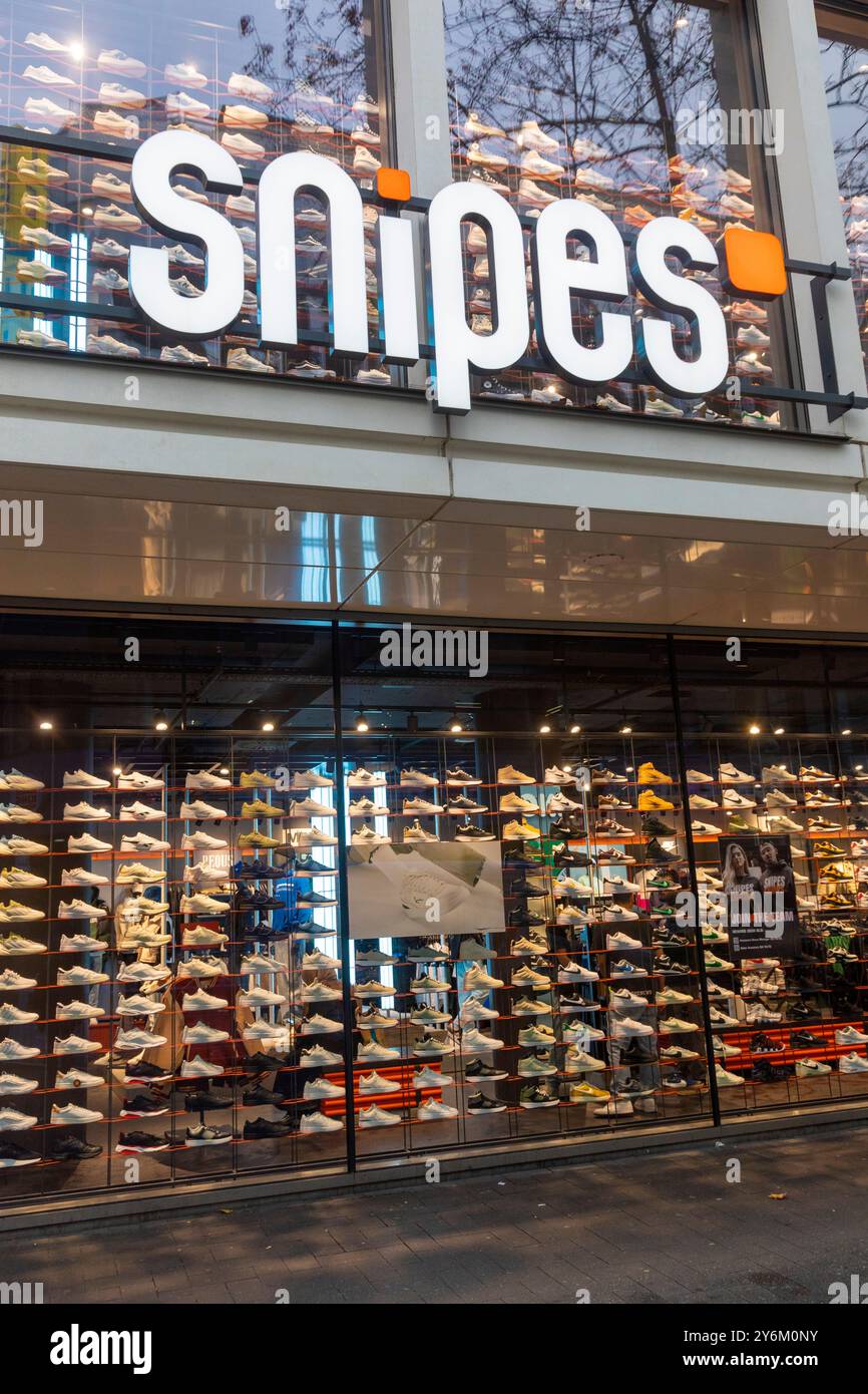 Nom de marque Snipes Banque D'Images