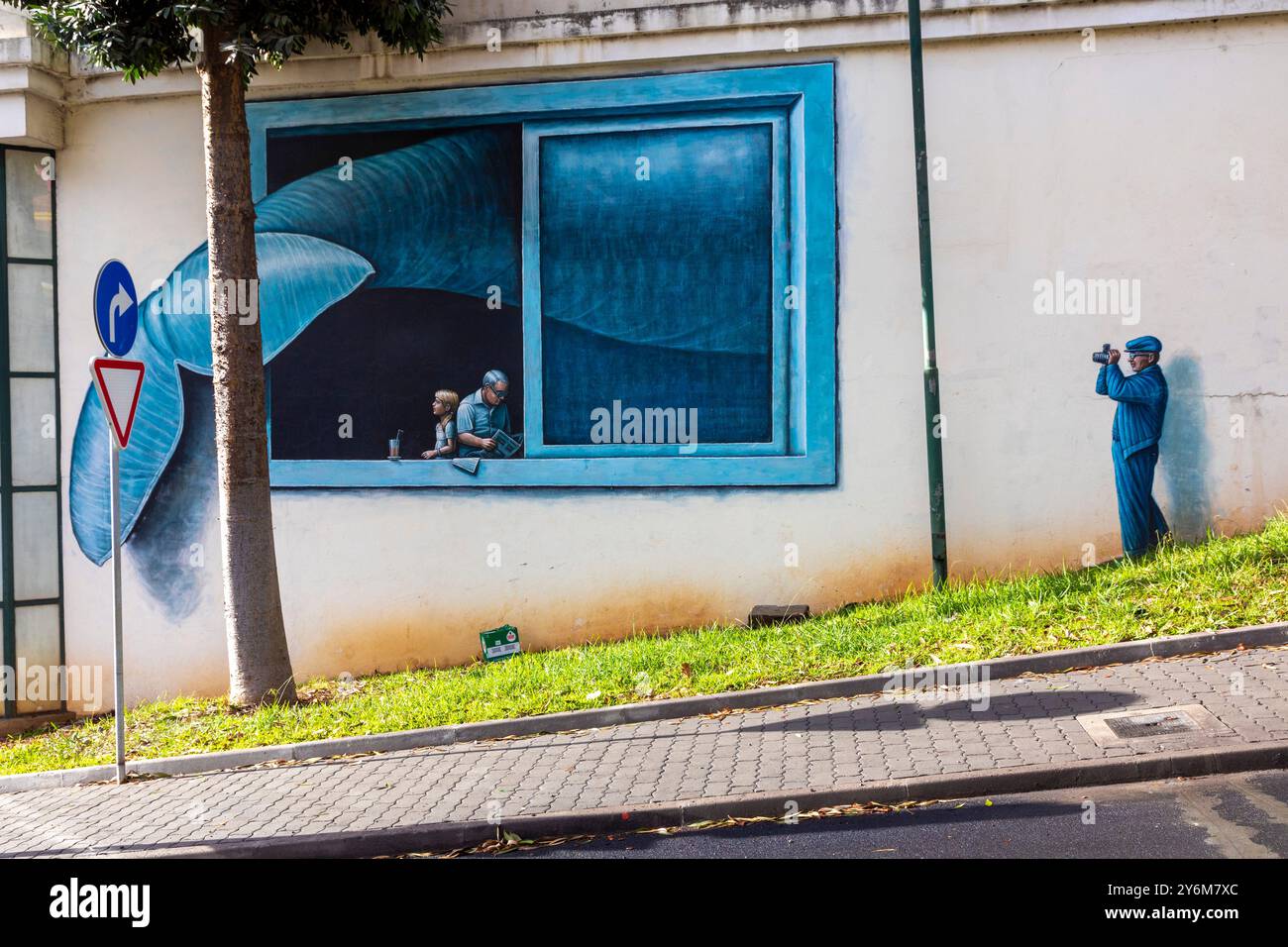 Le Portugal, l'île de Madère, Funchal Banque D'Images