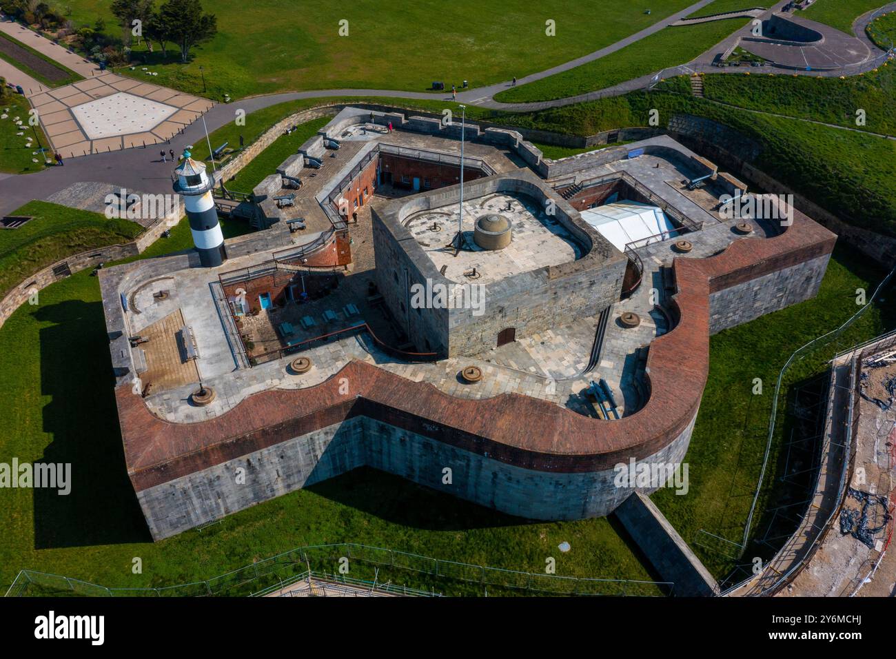 Royaume-Uni, Grande-Bretagne, Angleterre, Hampshire, Portsmouth. Southsea, Southsea Castle Banque D'Images