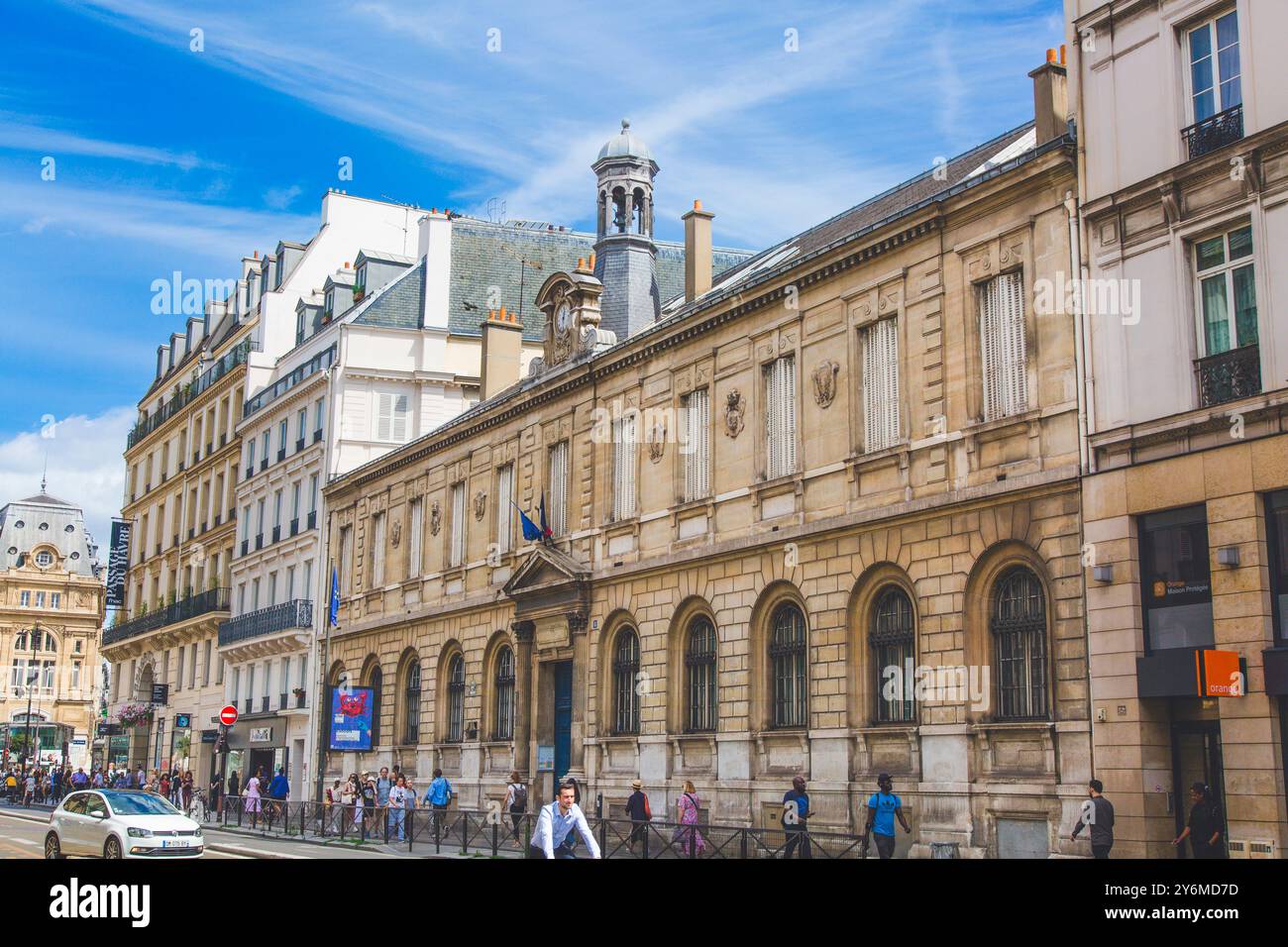 France, Paris, lycée Condorcet Banque D'Images