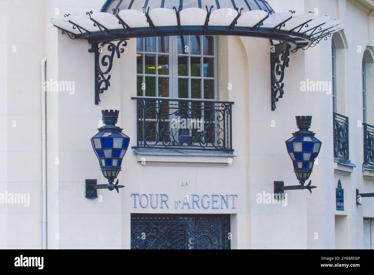 France, Paris. Cuisine française, la Tour d'argent, 5ème arrondissement, Banque D'Images