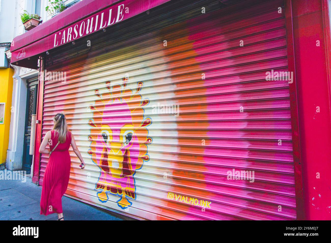 France, Paris, l'Arsouille, Montmartre Banque D'Images