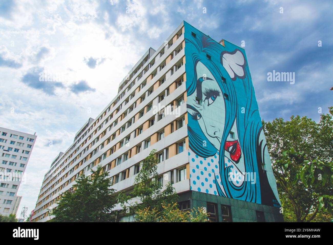 France, Ile-de-France, Paris, 13ème arrondissement. Turncoat par D’face, boulevard Vincent-Auriol Banque D'Images