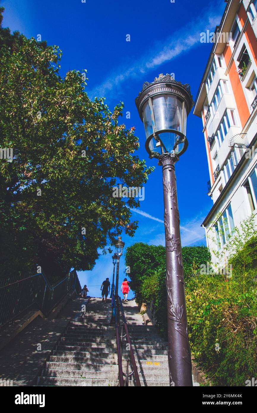 France, ile-de-France, Paris, Montmartre Banque D'Images