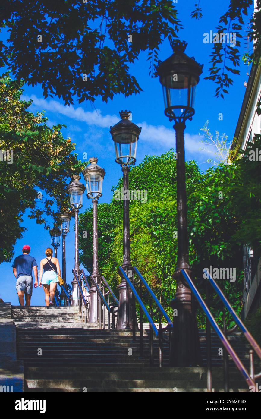 France, ile-de-France, Paris, Montmartre Banque D'Images
