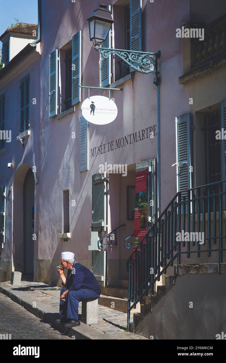 France, ile-de-France, Paris, musée Montmartre Banque D'Images