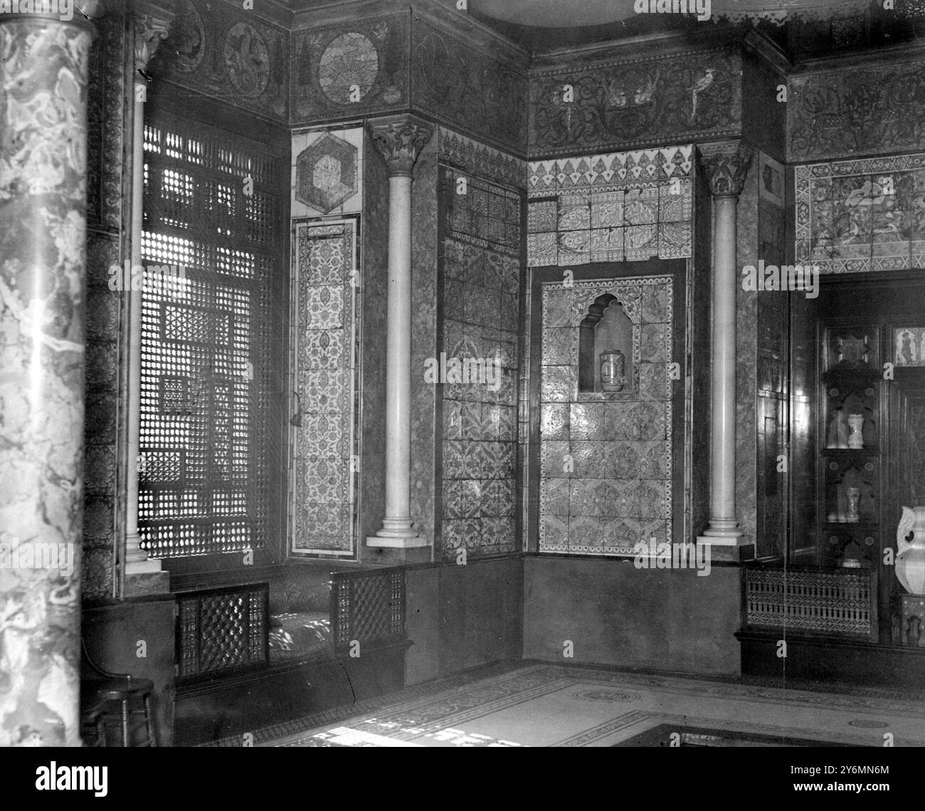 Leigh House, Kensington, anciennement résidents de Lord Leighton, maintenant acquis par le conseil d'arrondissement de Kensington en tant que musée le 7 avril 1925 Banque D'Images