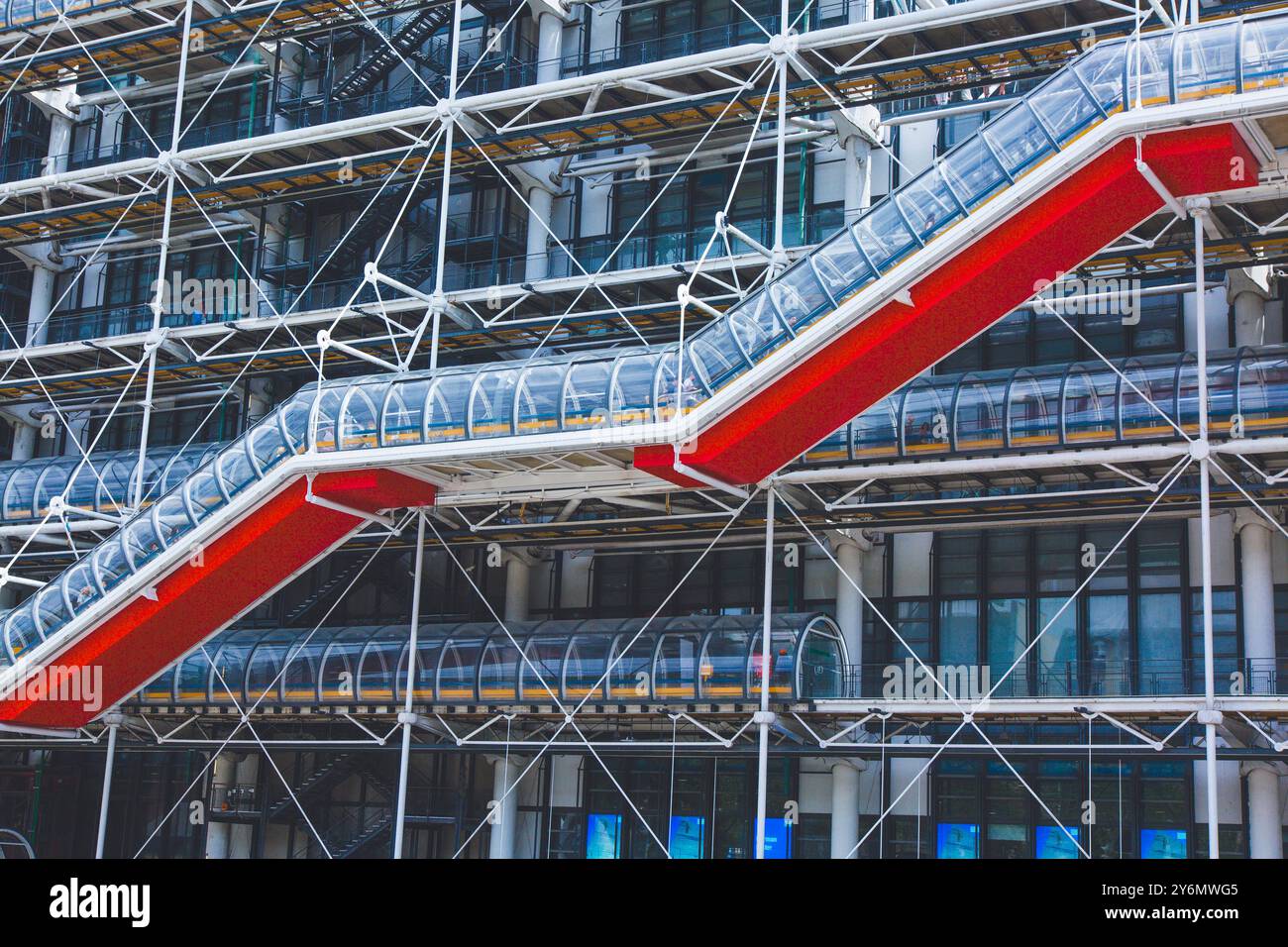 France, ile-de-France, Paris, Centre Pompidou, Beaubourg Banque D'Images