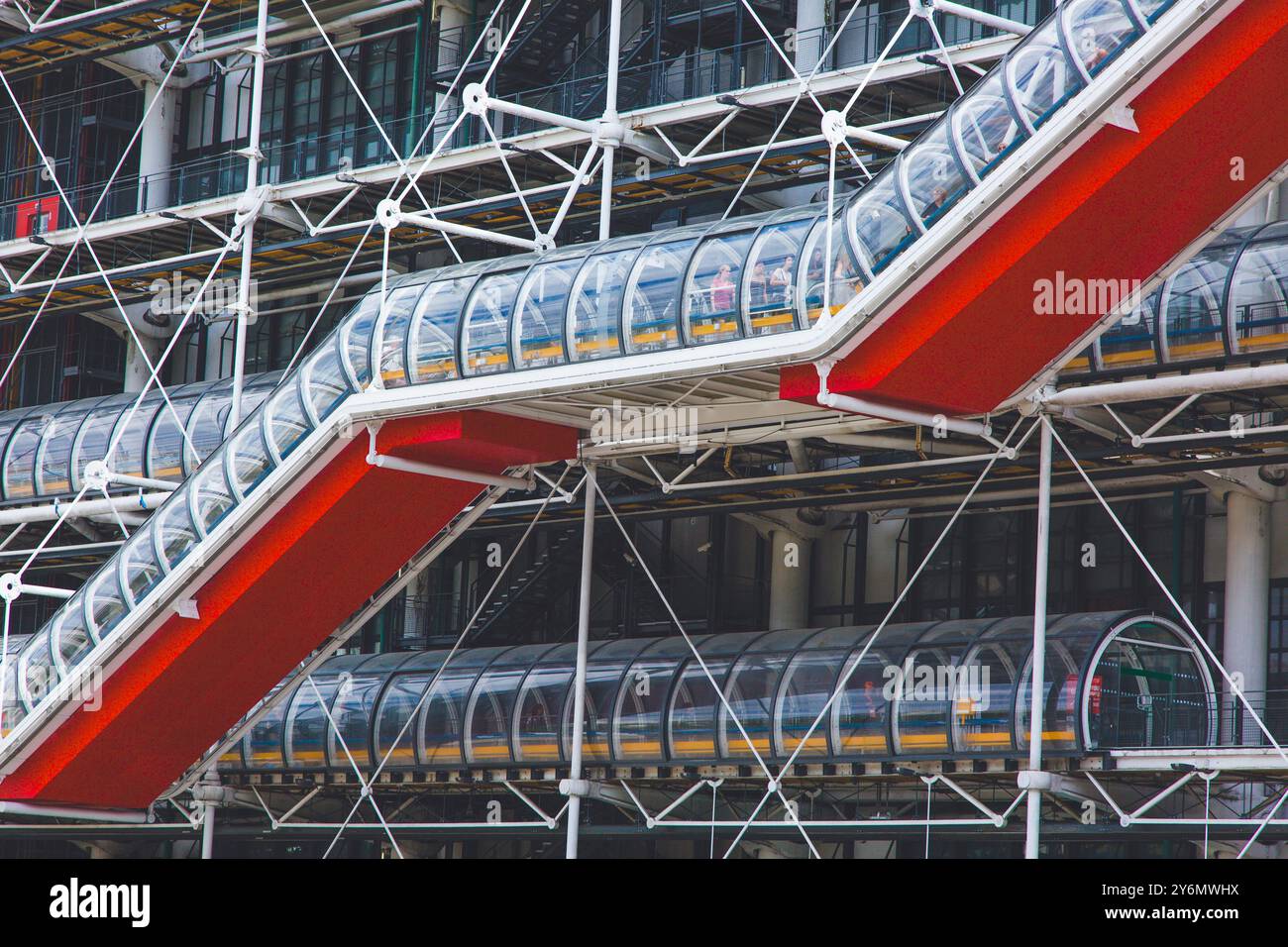 France, ile-de-France, Paris, Centre Pompidou, Beaubourg Banque D'Images