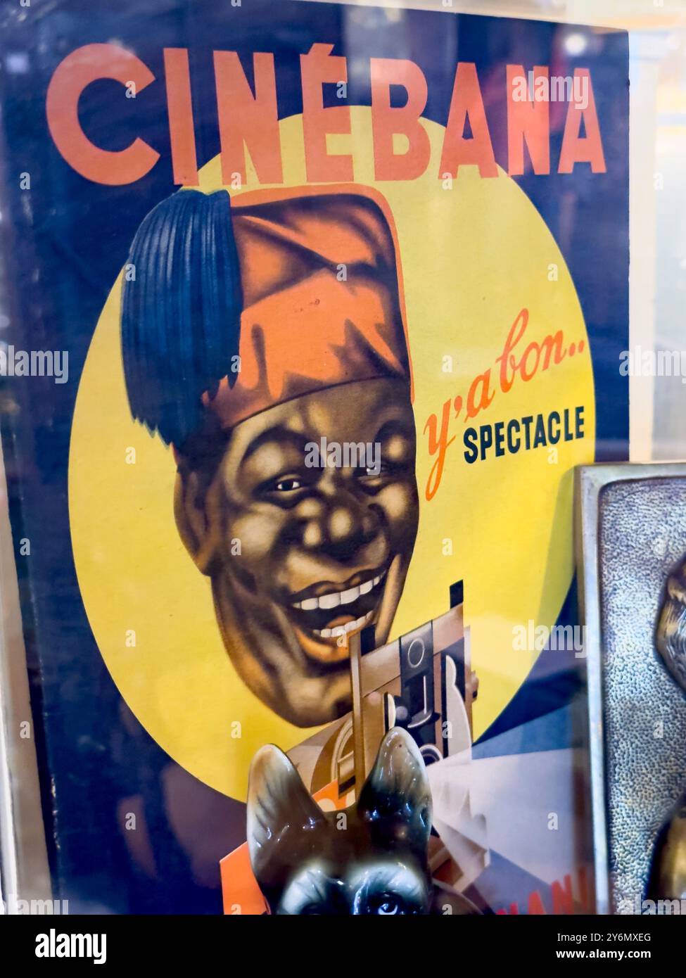 Affiche du film : Cinebana Banque D'Images