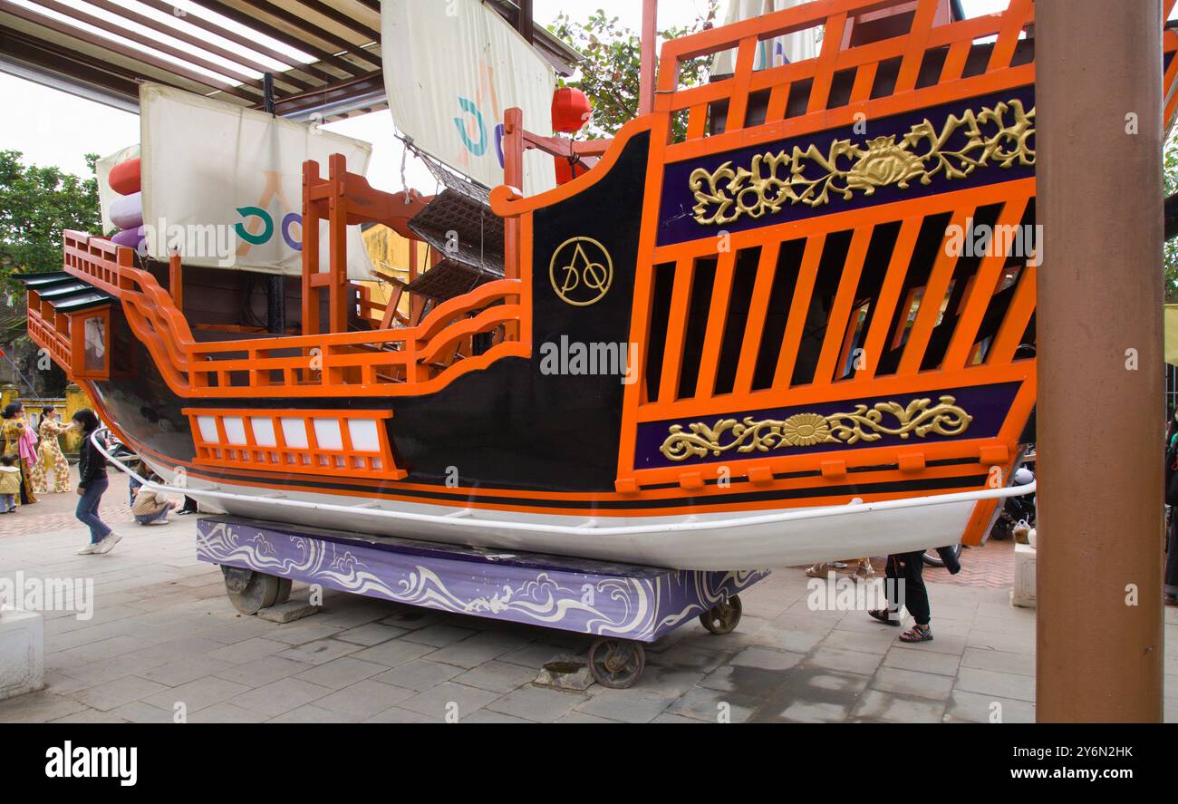 Vietnam, Hoi an, Red Seal Ship, Banque D'Images